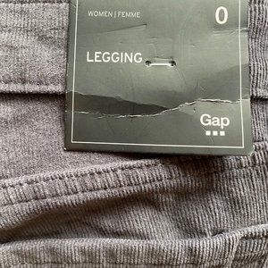 Gap Corduroy Legging/Jeans/Pants Gray